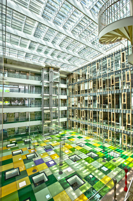 Photo of the third atrium 

HDR